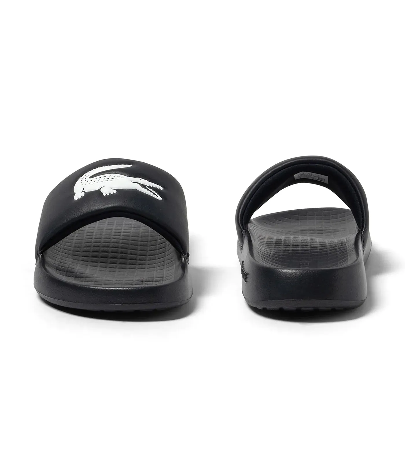 Men's Croco 1.0 Synthetic Slides Black/White