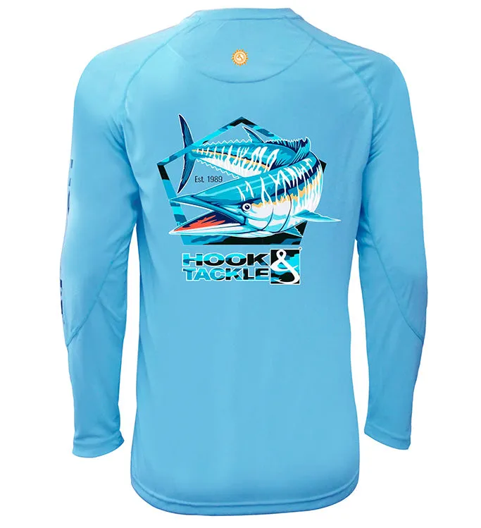 Men's Wahoo Pentagon L/S UV Fishing Shirt