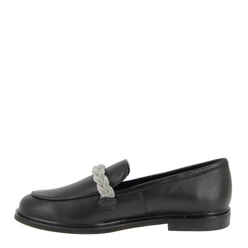 Mollini Galya Black Slip On Loafer