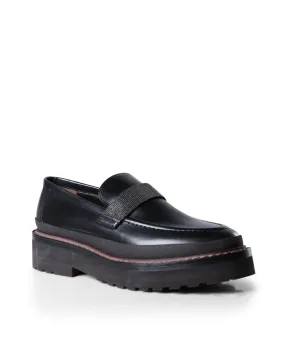 Monili Chunky Loafer in Black