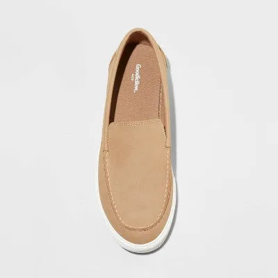 Open Box - Men's Kon Suede Dress Loafers - Goodfellow & Co Tan 7