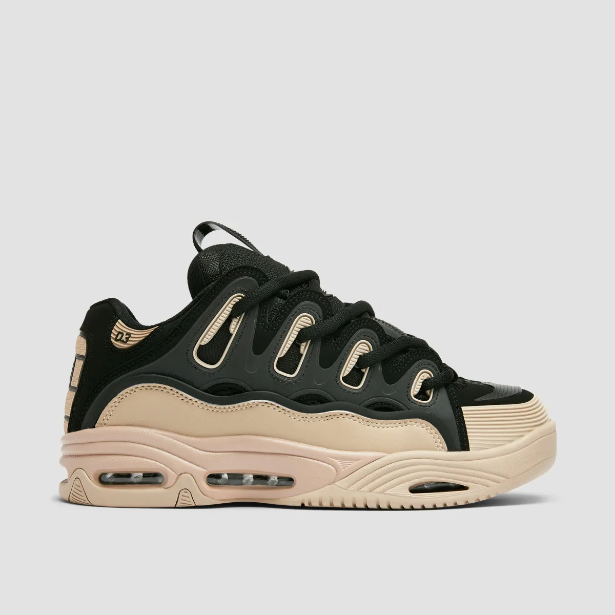 Osiris D3 2001 Shoes - Black/Black/Tan