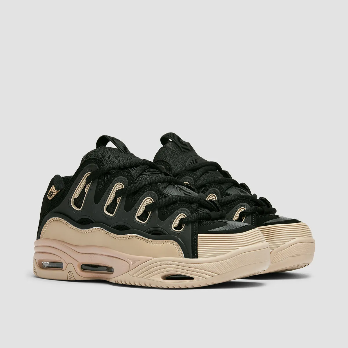 Osiris D3 2001 Shoes - Black/Black/Tan