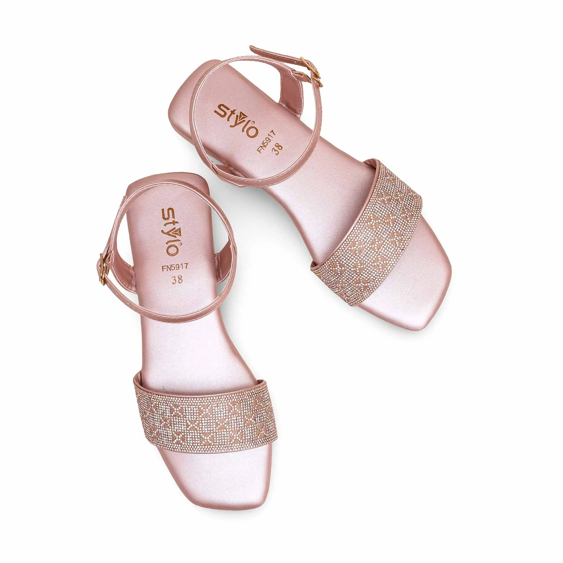 Peach Fancy Sandal FN5917