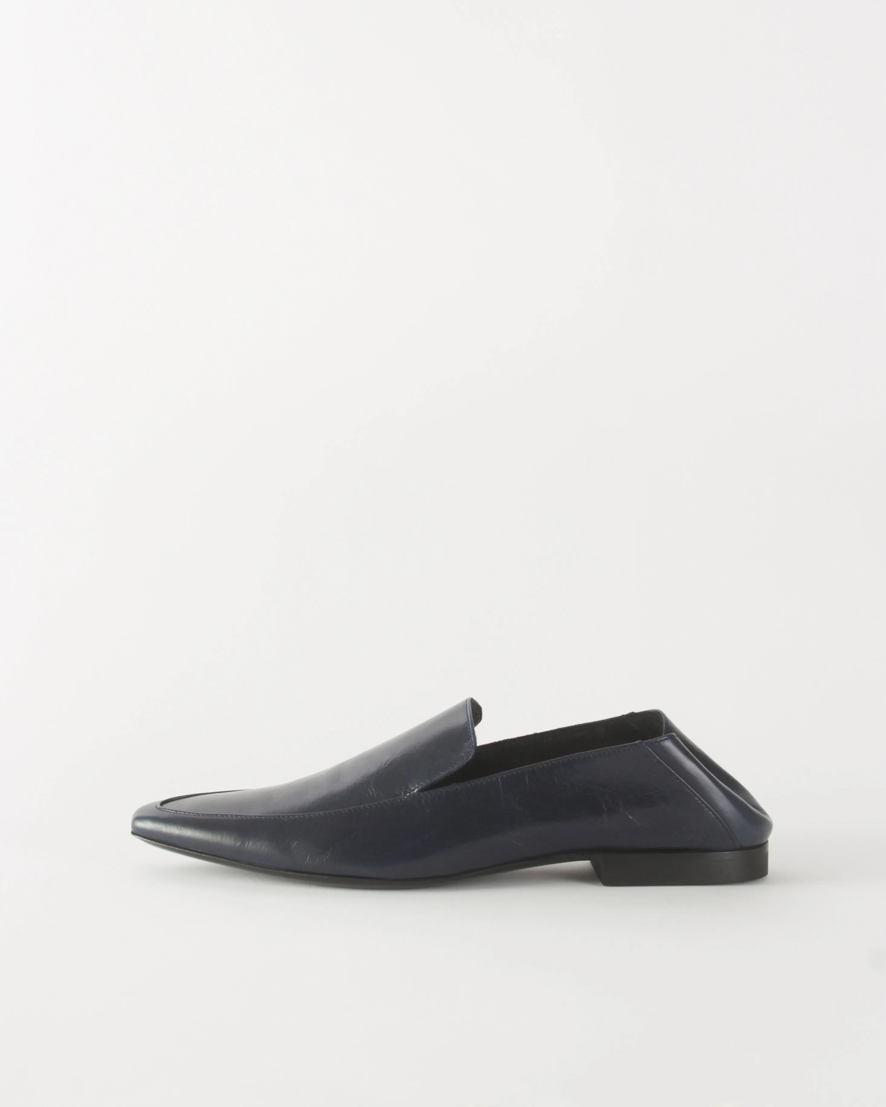 Pointed Loafer Leather Royal