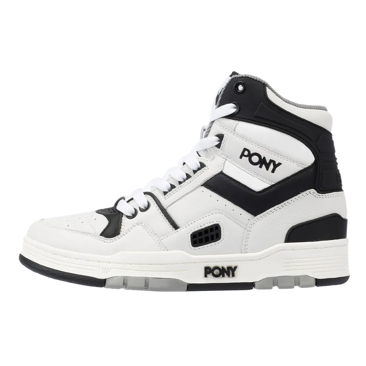 Pony M_100 White/Black Trainers