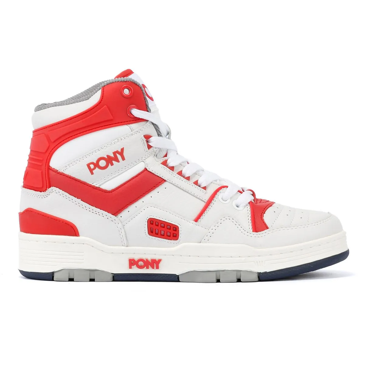 Pony M_100 White/Red Trainers