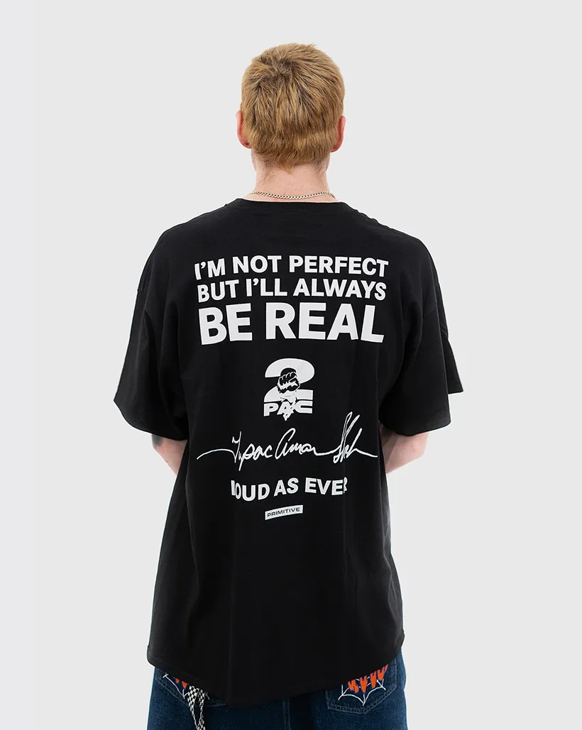 Primitive x Tupac Truth Shirt - Black