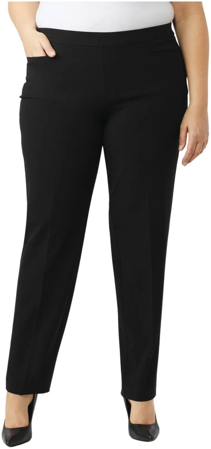 Pull On Tummy Control Pants With L Pockets - Tall Length - Plus