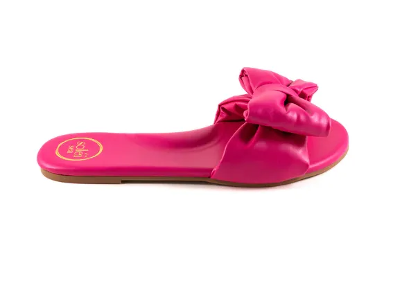 Rafie Bow Slide Sandal