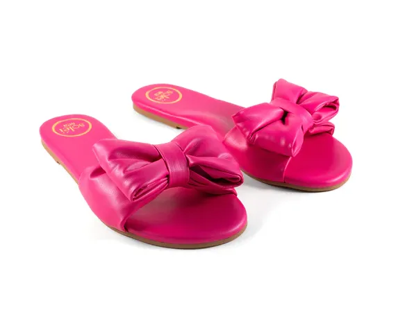 Rafie Bow Slide Sandal