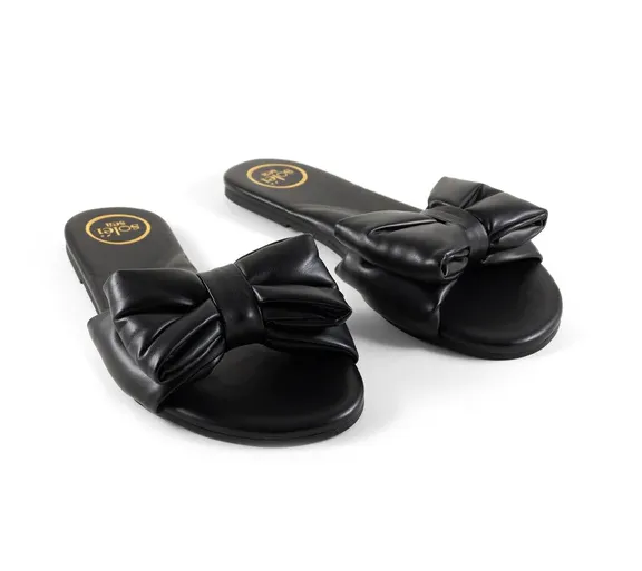 Rafie Bow Slide Sandal