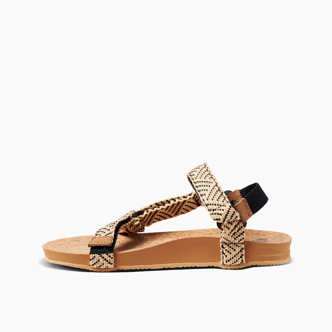 Reef Cushion Rem Sandal-Black/Tan