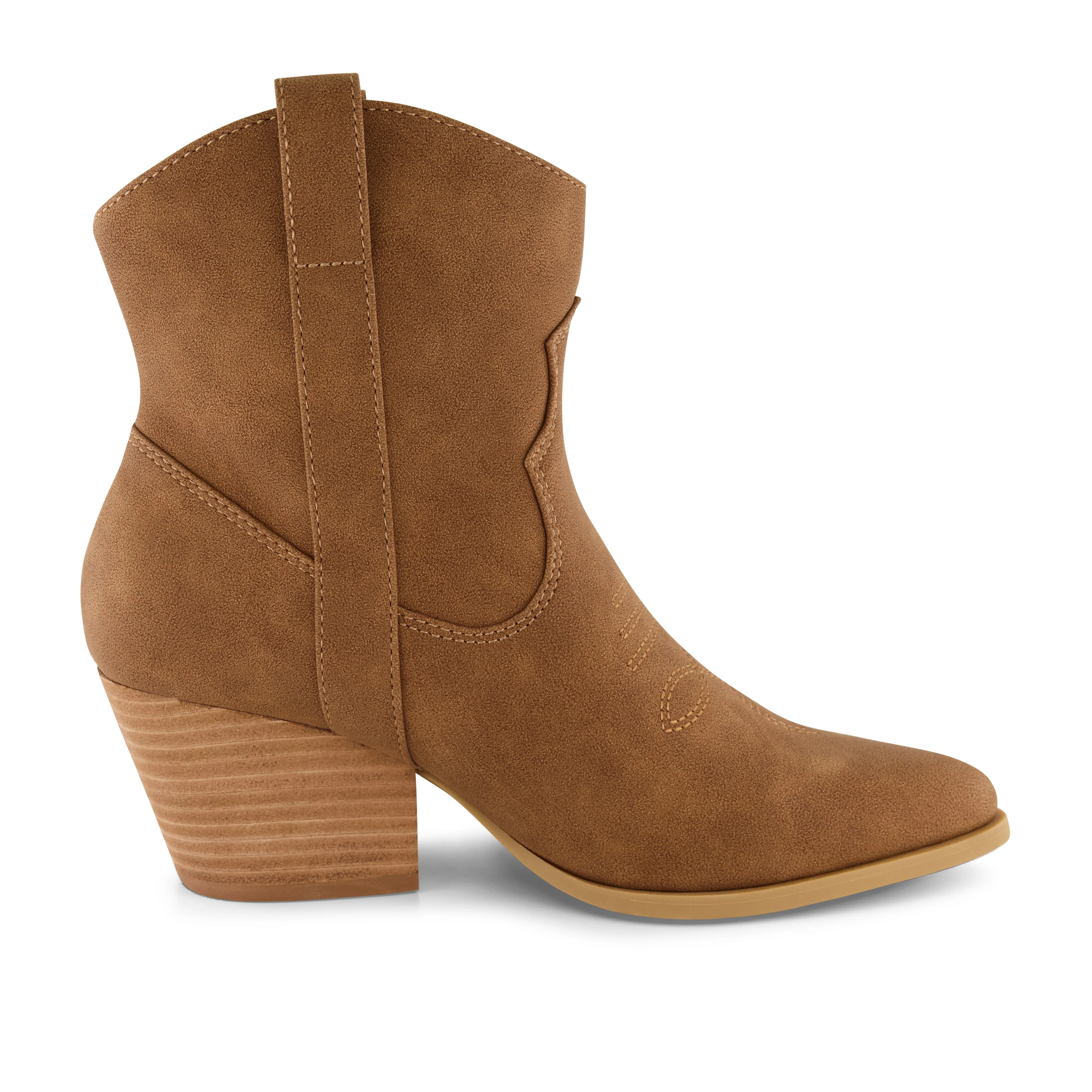 Rocky Western Stacked Heel Boot