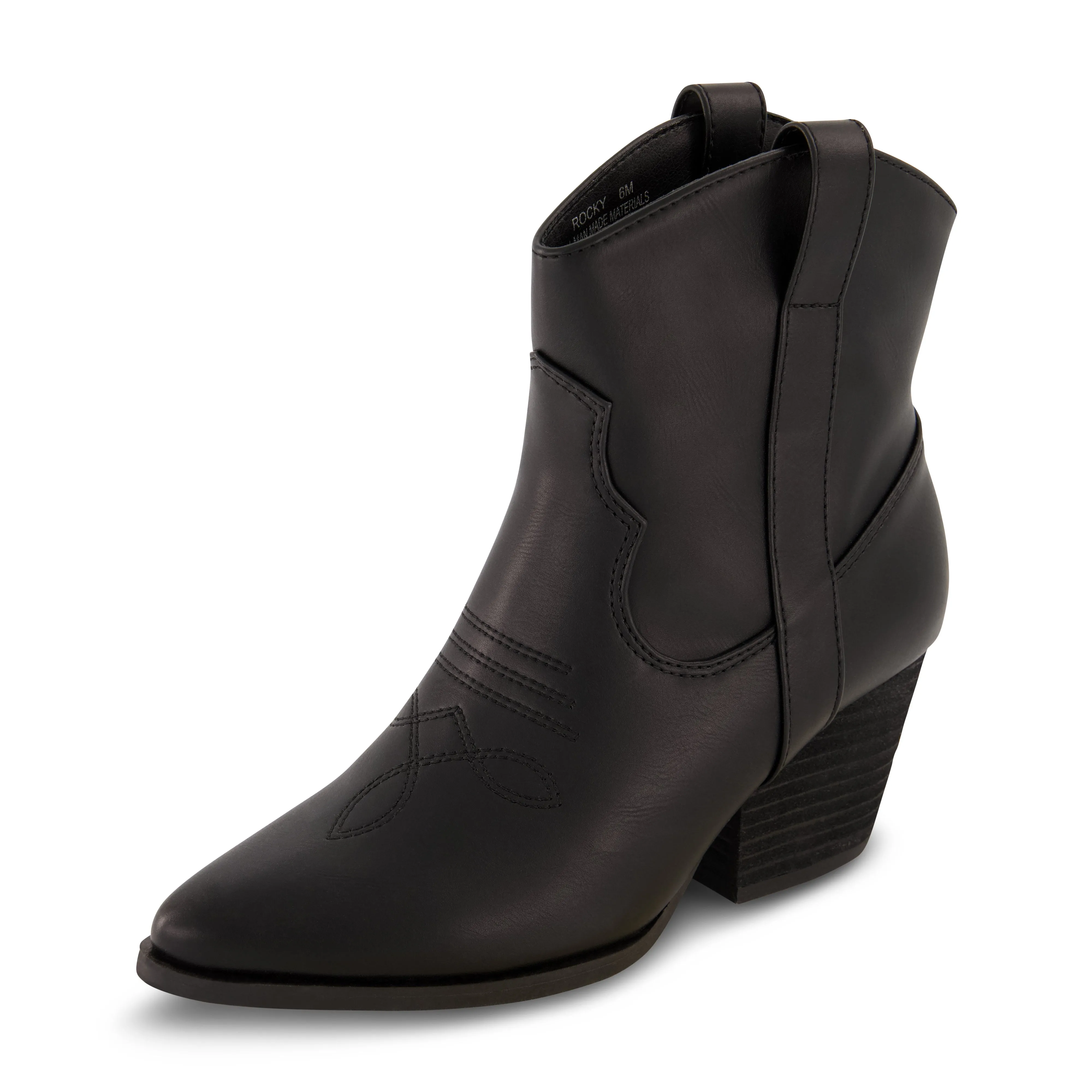 Rocky Western Stacked Heel Boot