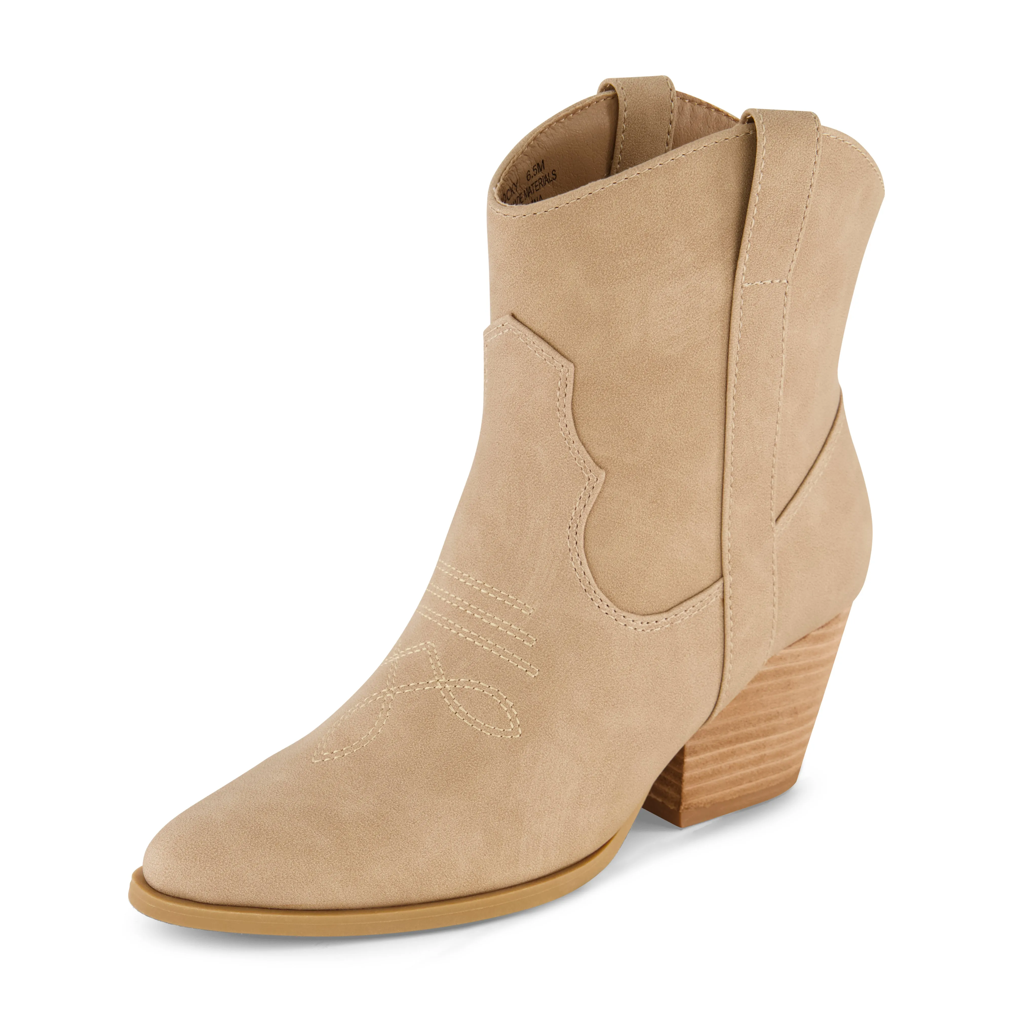 Rocky Western Stacked Heel Boot