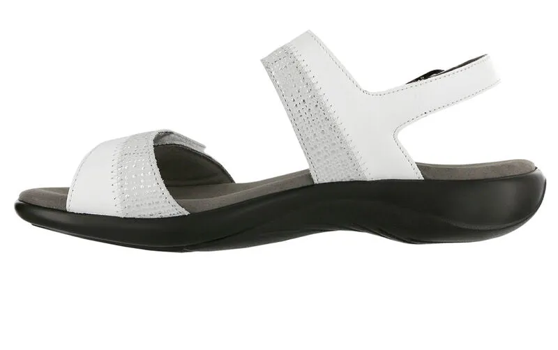 SAS Women's Nudu Sandal WHITE