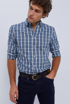 Seaside Blue Plaid Movement Shirt