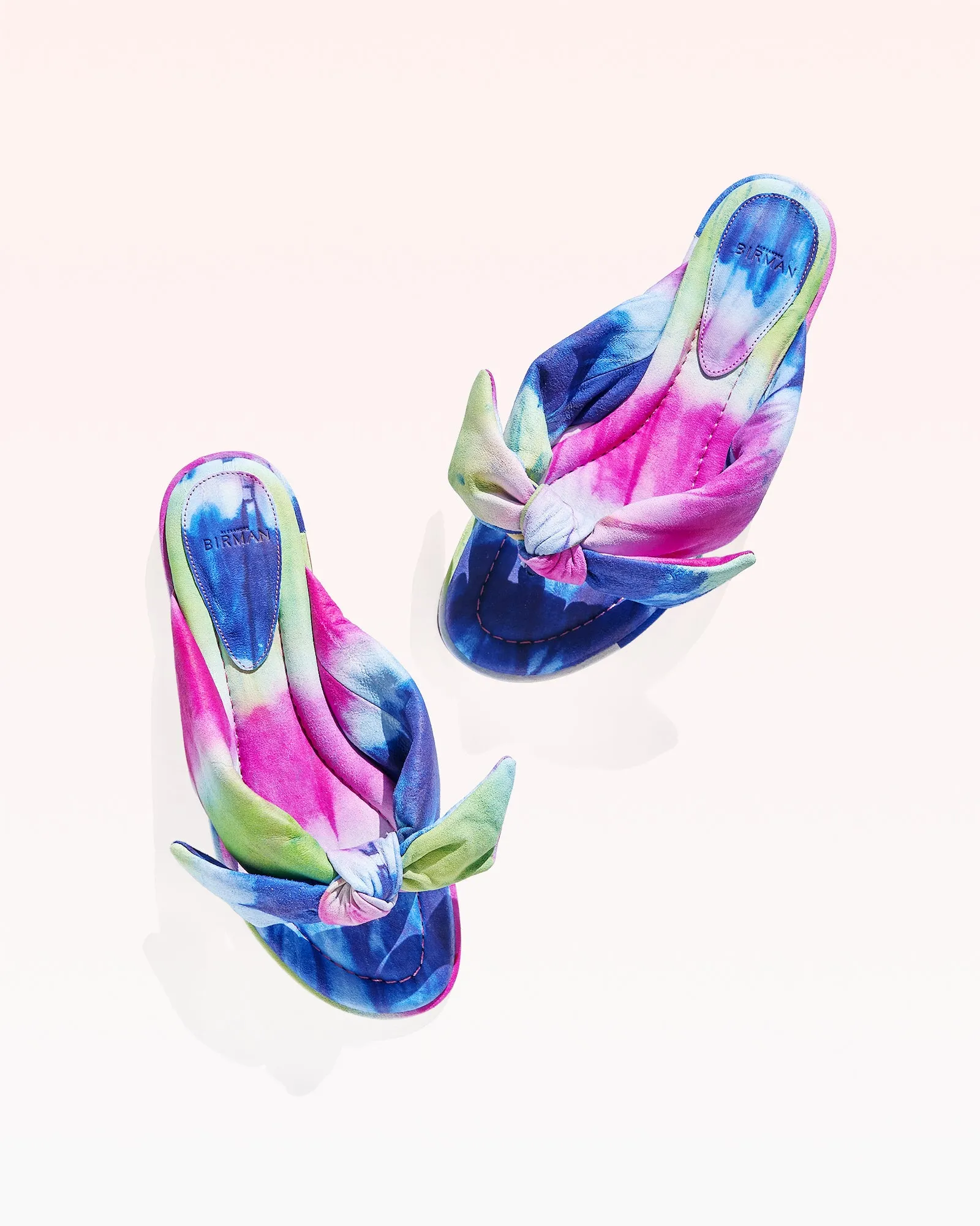 Soft Clarita Tie-Dye Flat Sandal