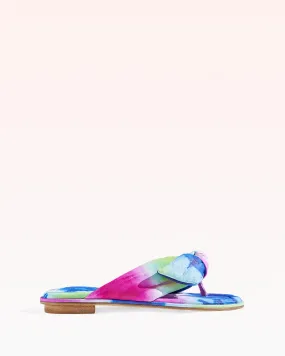 Soft Clarita Tie-Dye Flat Sandal