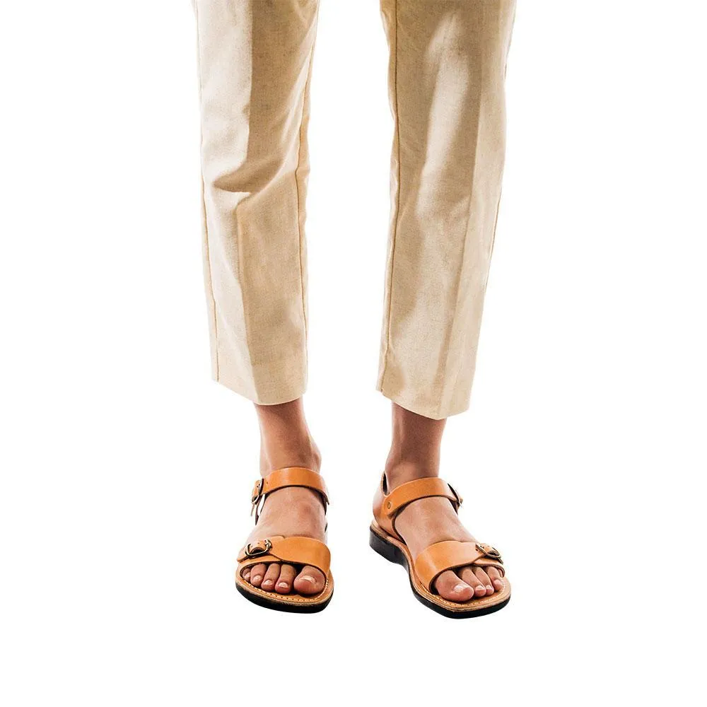 The Original - Leather Adjustable Strap Sandal | Tan