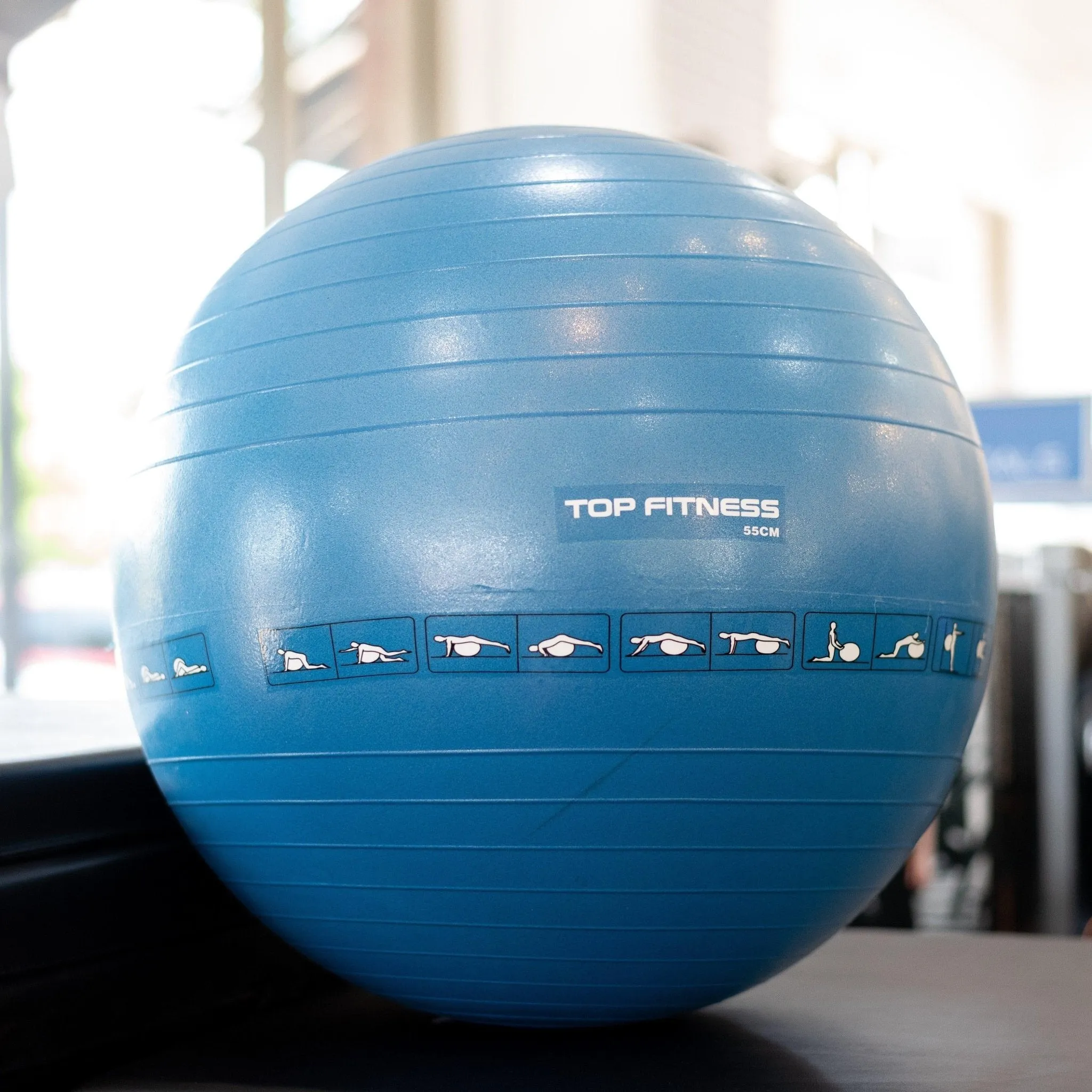 Top Fitness Anti Burst Stability Balls