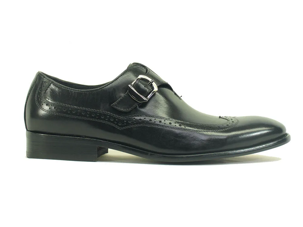 Two Tone Wingtip Buckle Loafer