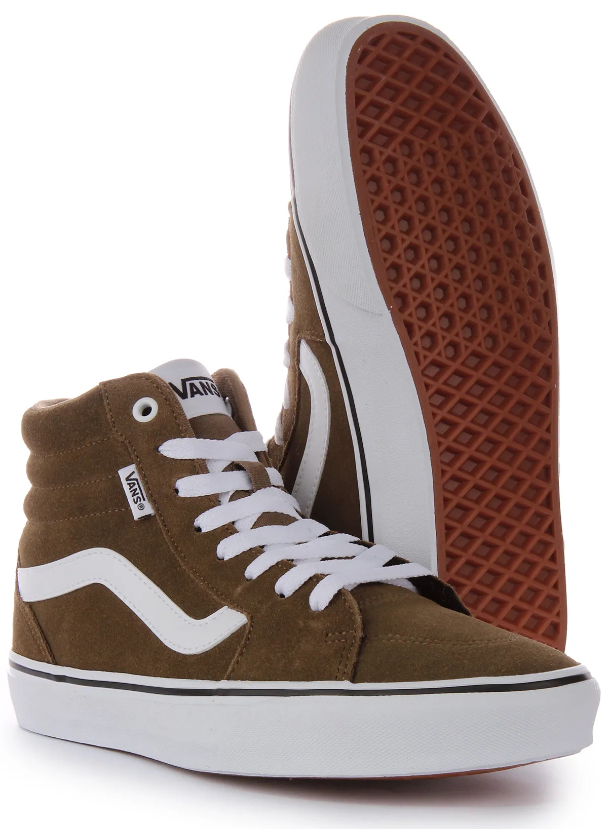 Vans Filmore Hi In Olive For Men