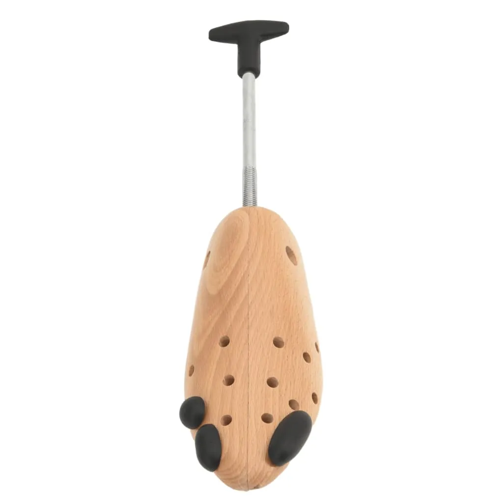 vidaXL Shoe Stretcher EU 40-43 Solid Wood Beech