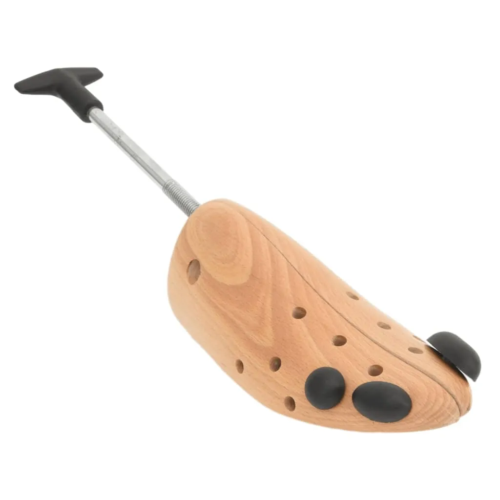 vidaXL Shoe Stretcher EU 40-43 Solid Wood Beech