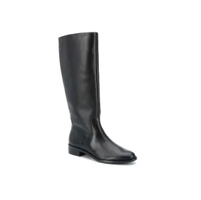 Walking Cradles Wc Meadow-ww Women Riding Boot In Black Cashmere Leather