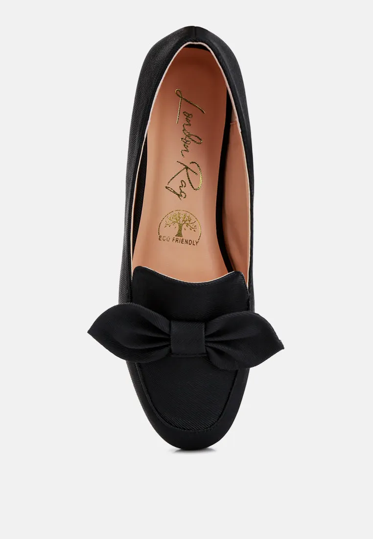 Waveney Bow Embellished Loafers