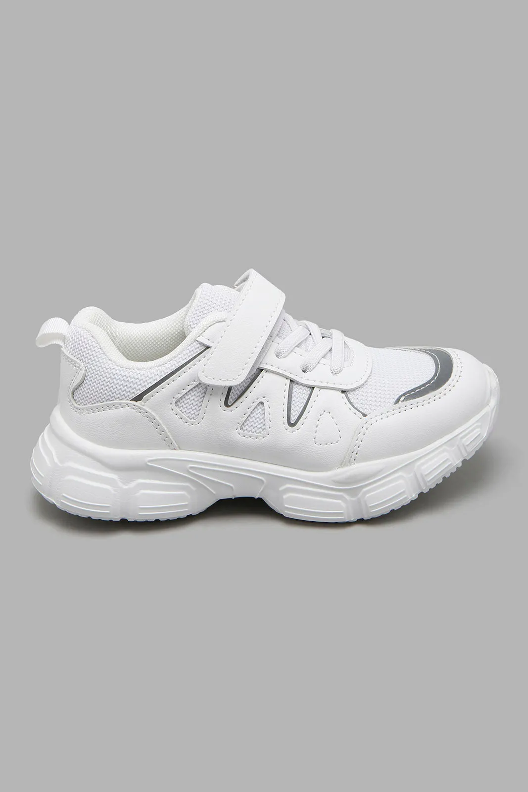 White Trekker Sneaker