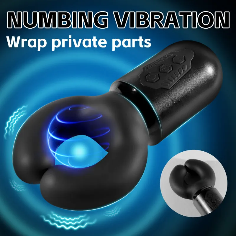 XG19 Penis Trainer 10 Clipping Vibrating 100% Waterproof